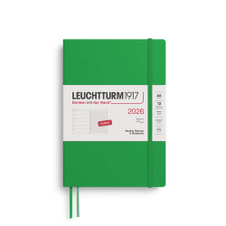 Dotted Weekly Planner & Notebook 2026 A5 - Leuchtturm1917 - Spring Leaf