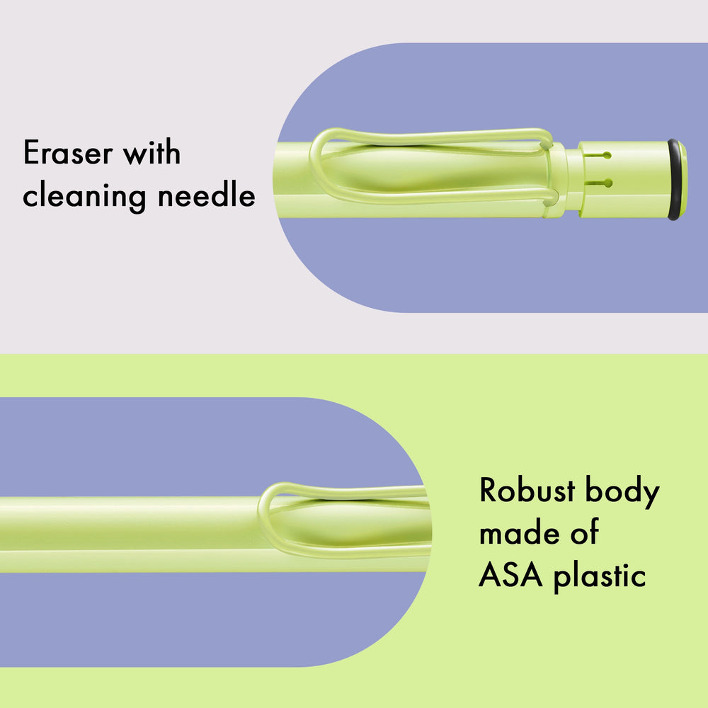 Safari mechanical pencil - Lamy - Springgreen 0.5 mm