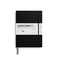 Planer tygodniowy wertykalny 2026 A4+ - Leuchtturm1917 - Black