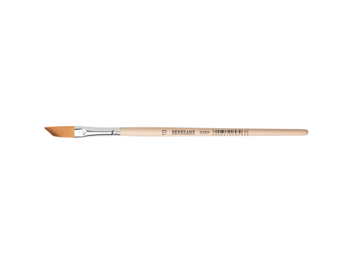 Chisel synthetic 3090A series brush - Renesans - no. 10