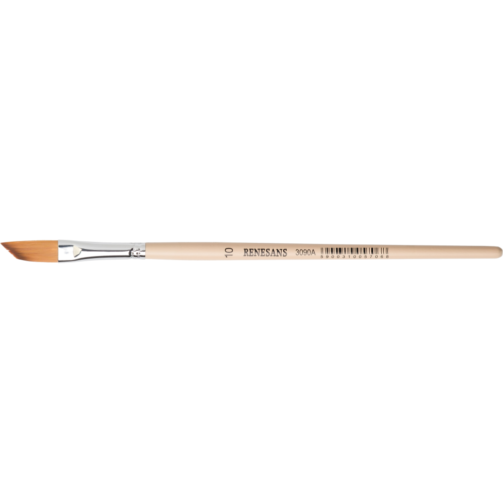 Chisel synthetic 3090A series brush - Renesans - no. 10
