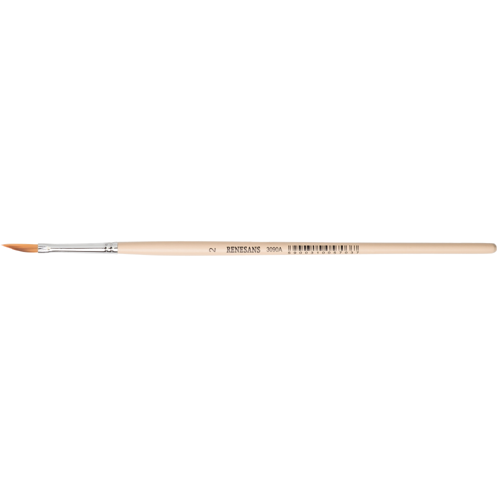 Chisel synthetic 3090A series brush - Renesans - no. 2