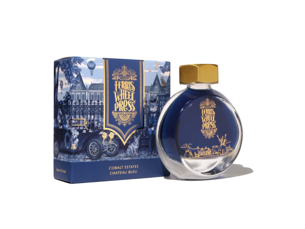 Calligraphy ink - Ferris Wheel Press - Cobalt Estates 38 ml