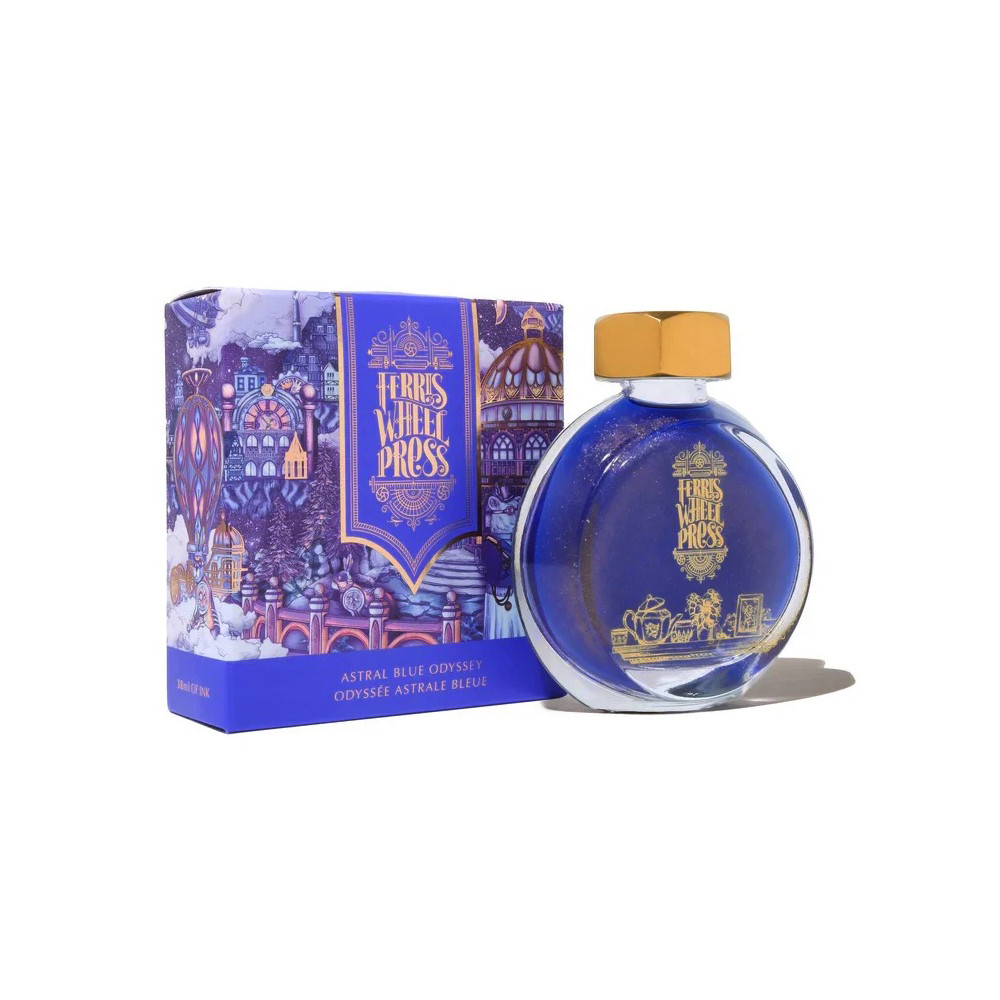 Calligraphy ink - Ferris Wheel Press - Astral Blue Odyssey 38 ml