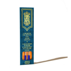 The Scribe Ink Refills - Ferris Wheel Press - Jelly Bean Blue 2 pcs.