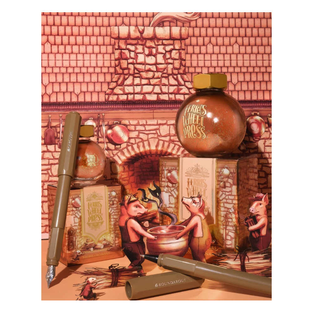 Roundabout Rollerball Pen - Ferris Wheel Press - Oinking Embers