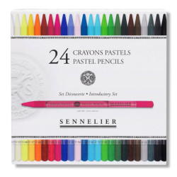 Zestaw pasteli suchych Pastel Pencil Introductory - Sennelier - 24 szt.