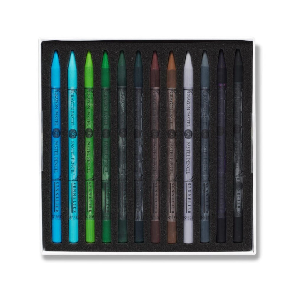 Zestaw pasteli suchych Pastel Pencil Introductory - Sennelier - 24 szt.
