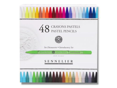 Zestaw pasteli suchych Pastel Pencil Introductory - Sennelier - 48 szt.