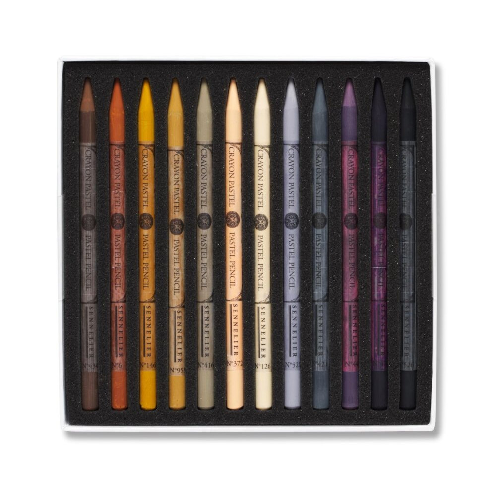 Zestaw pasteli suchych Pastel Pencil Introductory - Sennelier - 48 szt.