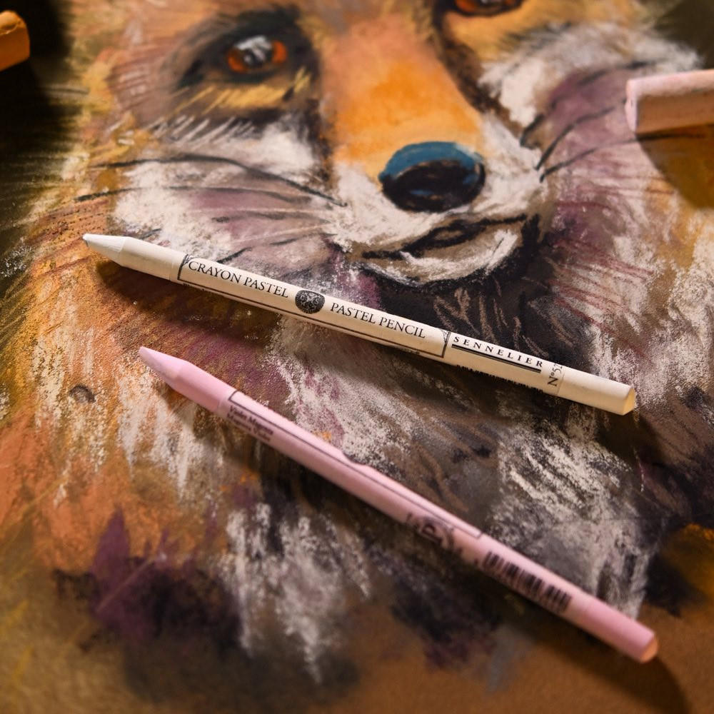 Pastela sucha w kredce Pastel Pencil - Sennelier - 372 Indian Yellow