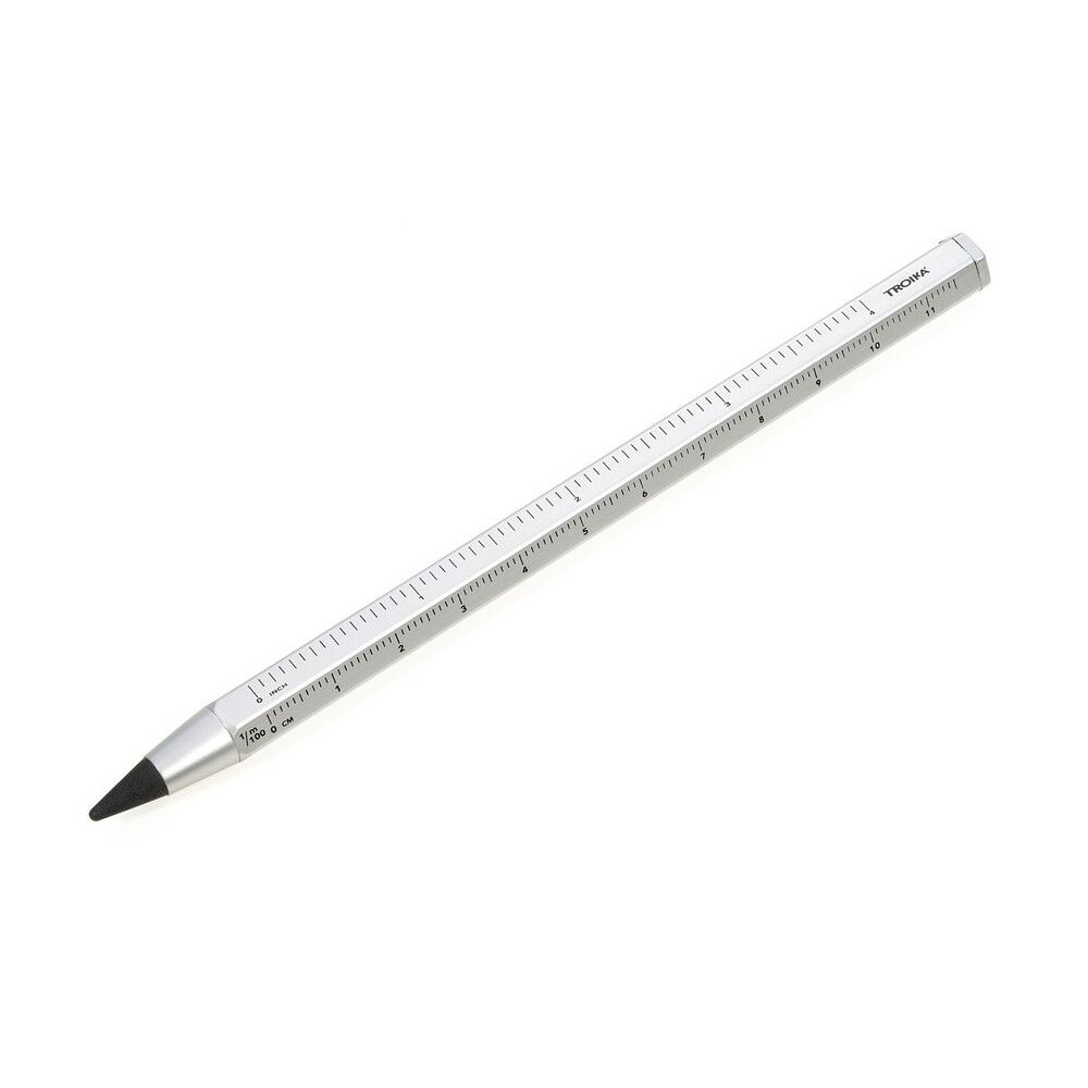 Multifunctional pencil - Troika - Silver 0,9 mm