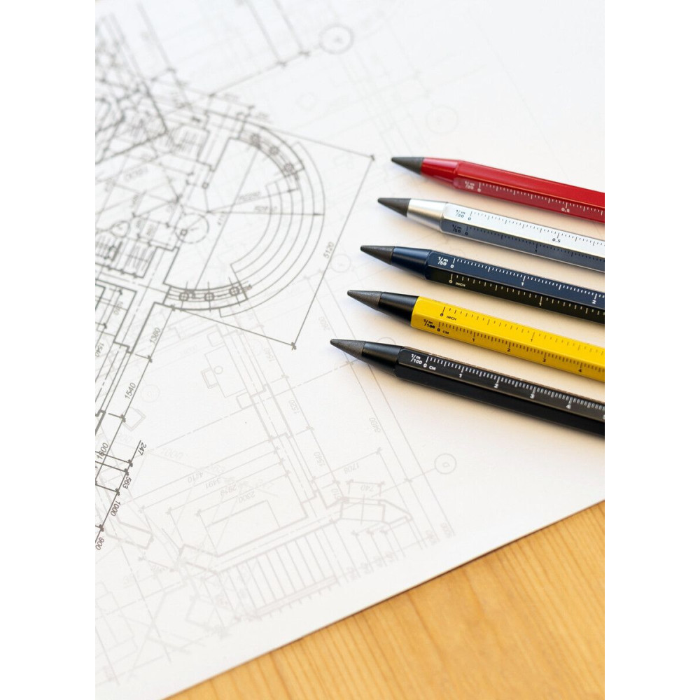 Multifunctional pencil - Troika - Black 0,9 mm