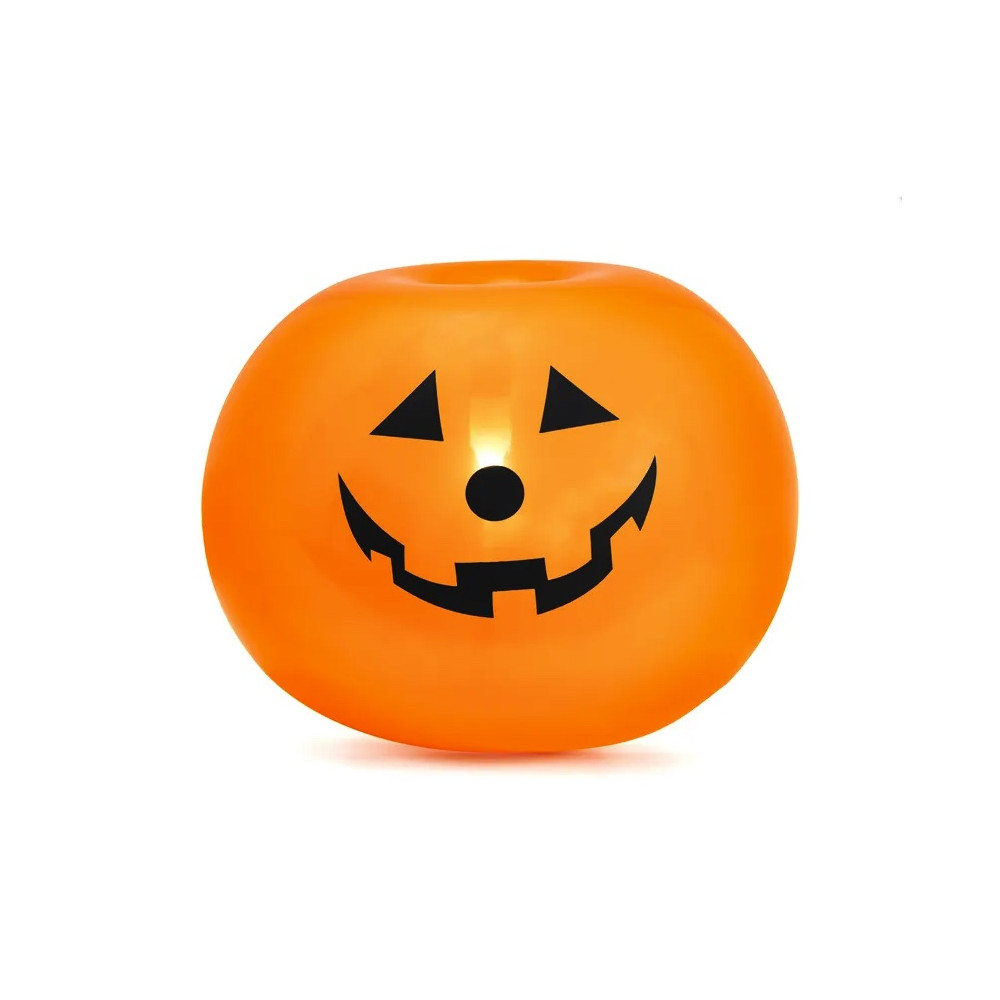 Glowing balloons Pumpkin - orange 25 cm 5 pcs.