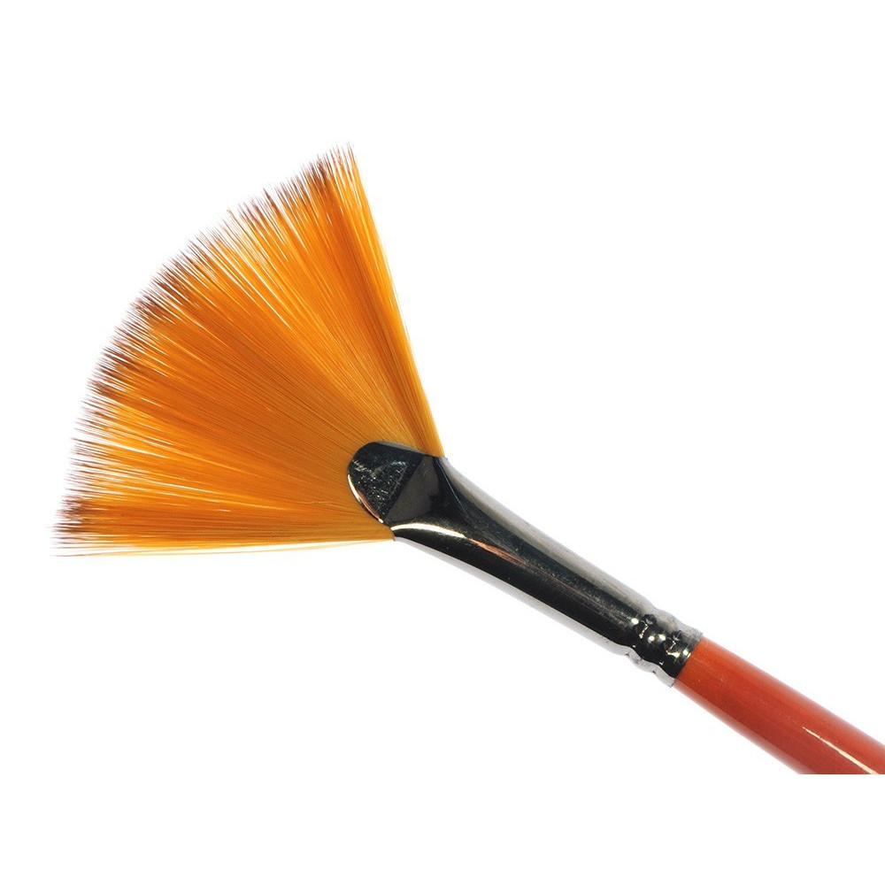 Fan, synthetic, 1097FN series brush - Renesans - short handle, no. 2