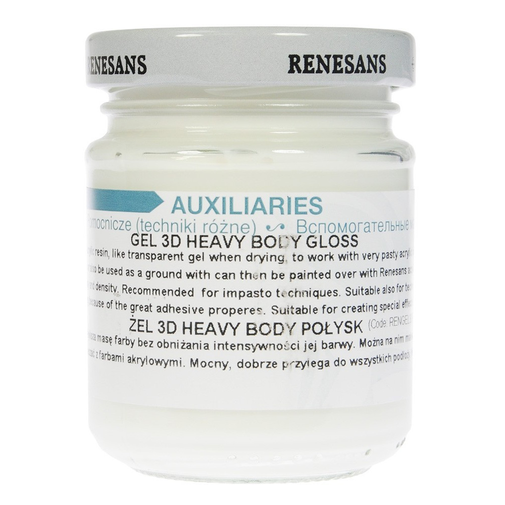 3D heavy body gel - Renesans - gloss, 110 ml