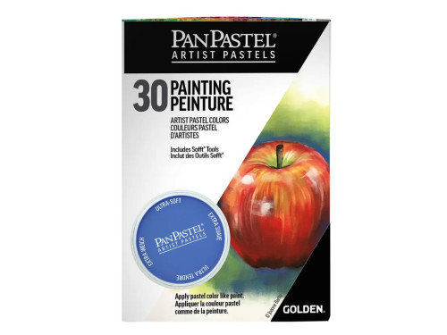 Zestaw suchych pasteli PanPastel Pure Colors - 30 kolorów