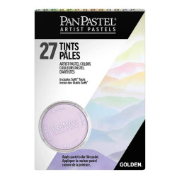 Zestaw suchych pasteli PanPastel Tints - 27 kolorów