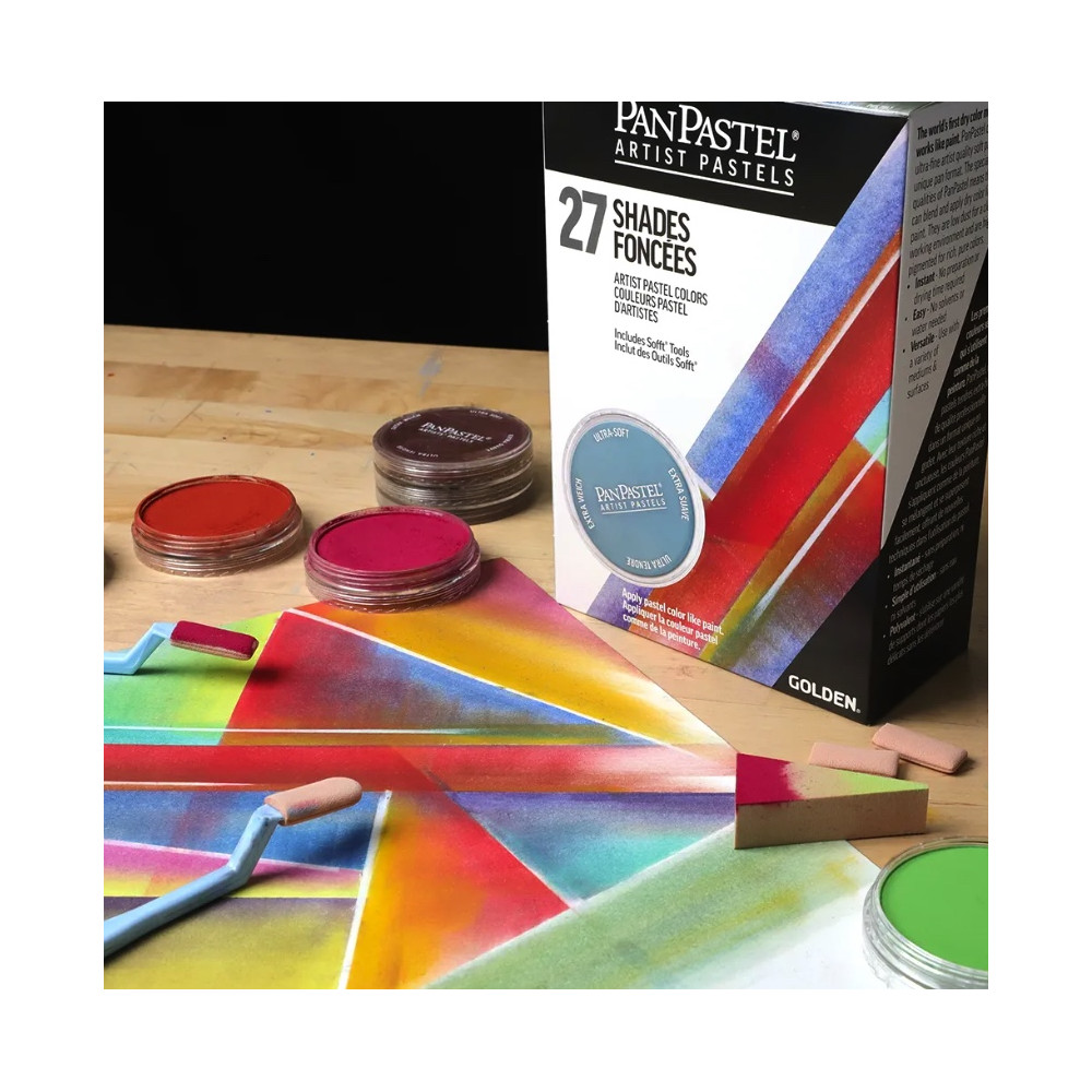 Set of Ultra Soft PanPastels Shades - 27 colors