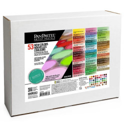 Zestaw suchych pasteli PanPastel Expansion Pack - 53 kolory