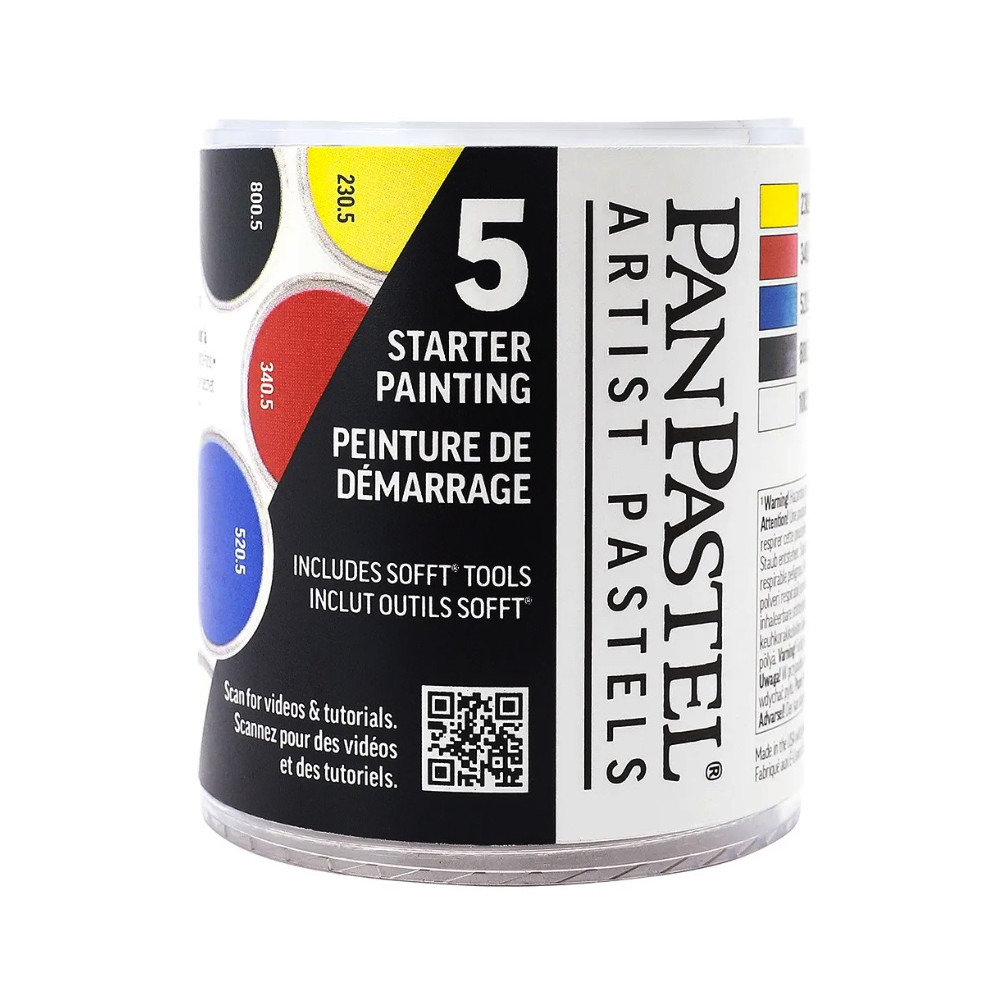 Set of Ultra Soft PanPastels Starter Painting - 5 colors