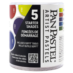 Set of Ultra Soft PanPastels Starter Shades - 5 colors