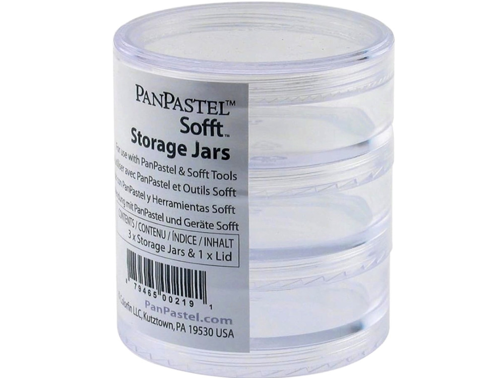 Set of Sofft Storage Jars PanPastel - 3 pcs.