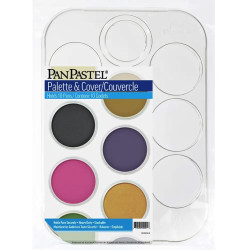 Palette Tray with lid for PanPastels - for 10 pans