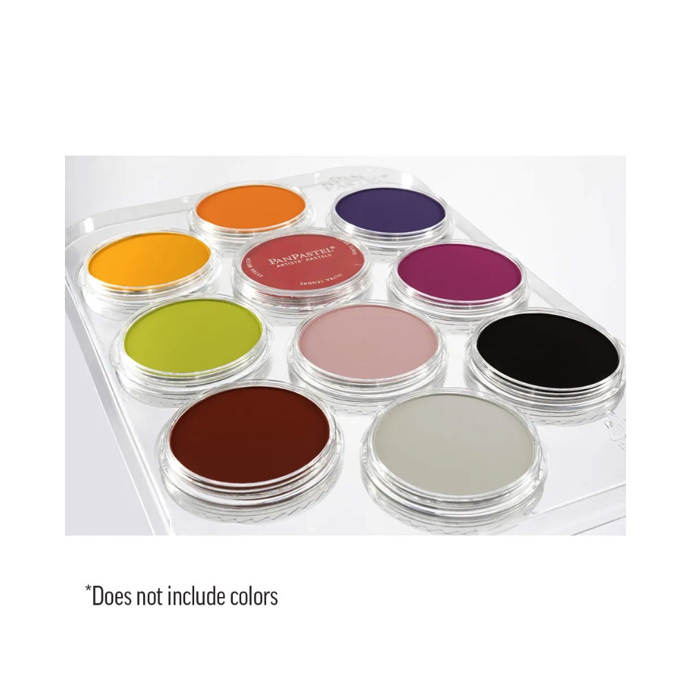 Paletka z pokrywką do pasteli PanPastel - 10 miejsc