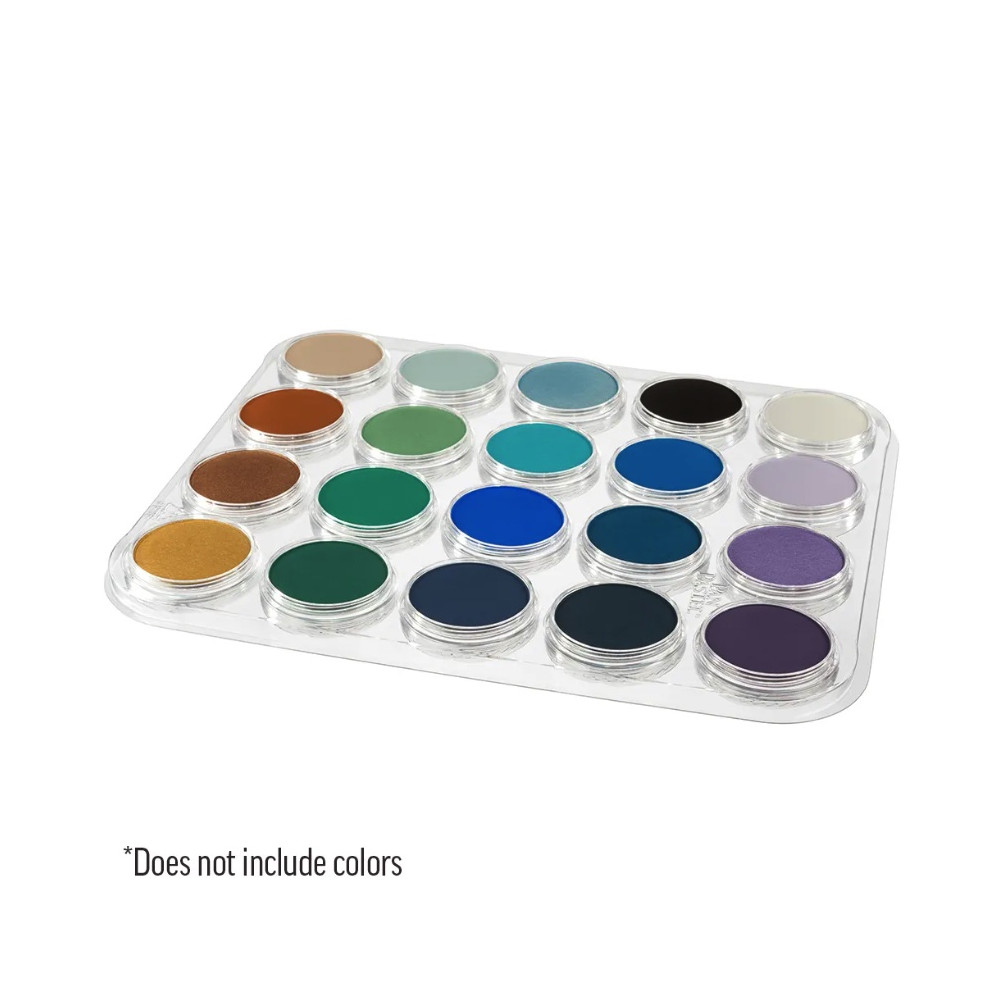 Palette Tray with lid for PanPastels - for 20 pans