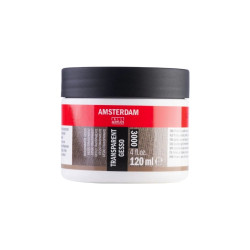 Grunt malarski podkład Gesso - Amsterdam - transparentny 120 ml