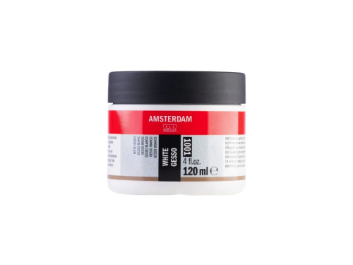 Gesso primer - Amsterdam - white 120 ml
