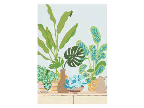 Set for painting by numbers - Rico Design - Plants