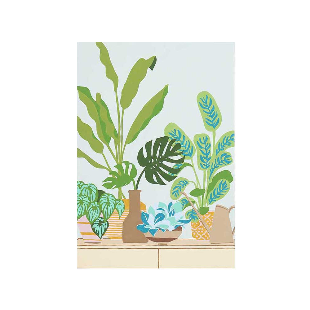 Set for painting by numbers - Rico Design - Plants