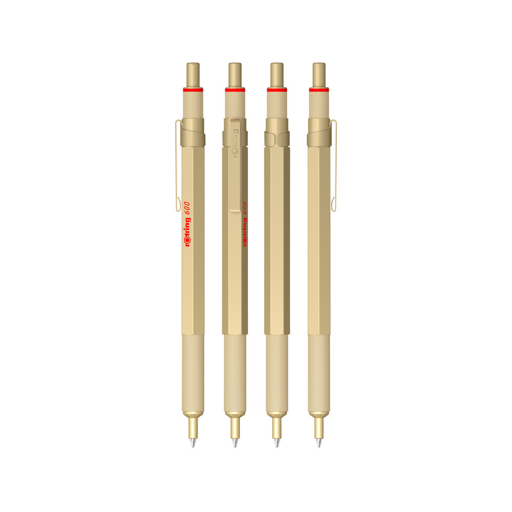 Ołówek automatyczny 600 - Rotring - Gold 0,5 mm