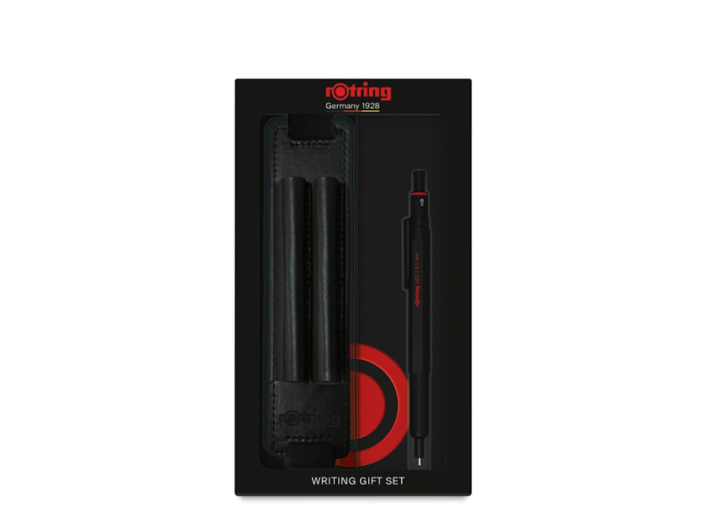 Zestaw prezentowy z ołówkiem 600 - Rotring - Black