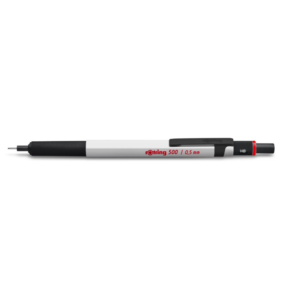 Ołówek grawitacyjny 500 - Rotring - White 0,5 mm