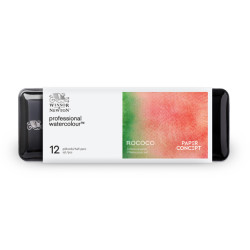 Professional Watercolour Rococo half-pans set - Winsor & Newton x PaperConcept - 12 pcs.