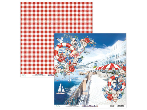 Papier do scrapbookingu 30,5 x 30,5 cm - Mintay - Riviera Moments 03