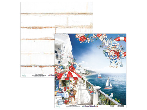 Papier do scrapbookingu 30,5 x 30,5 cm - Mintay - Riviera Moments 01