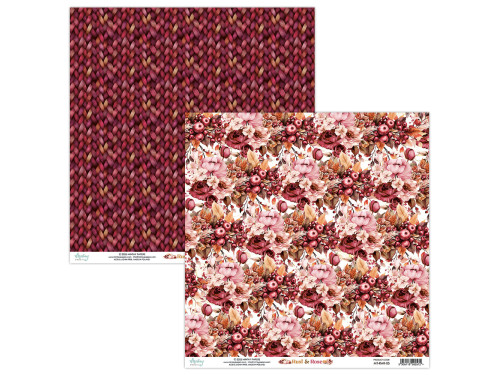 Papier do scrapbookingu 30,5 x 30,5 cm - Mintay - Rust & Rose 05