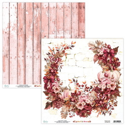 Papier do scrapbookingu 30,5 x 30,5 cm - Mintay - Rust & Rose 04