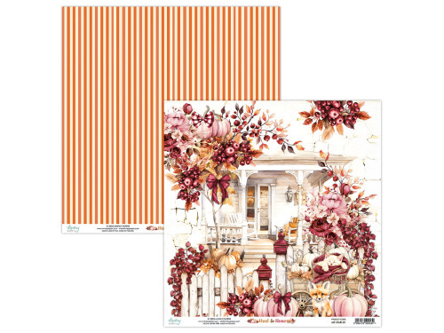 Scrapbooking paper 30,5 x 30,5 cm - Mintay - Rust & Rose 01