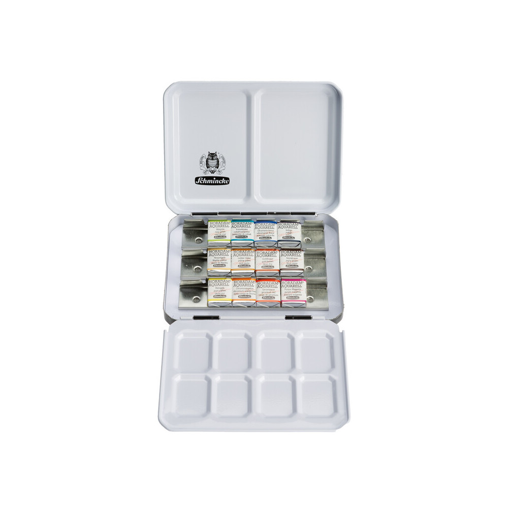 Zestaw akwareli Horadam Aquarell Felix Scheinberger - Schmincke - 12 kolorów