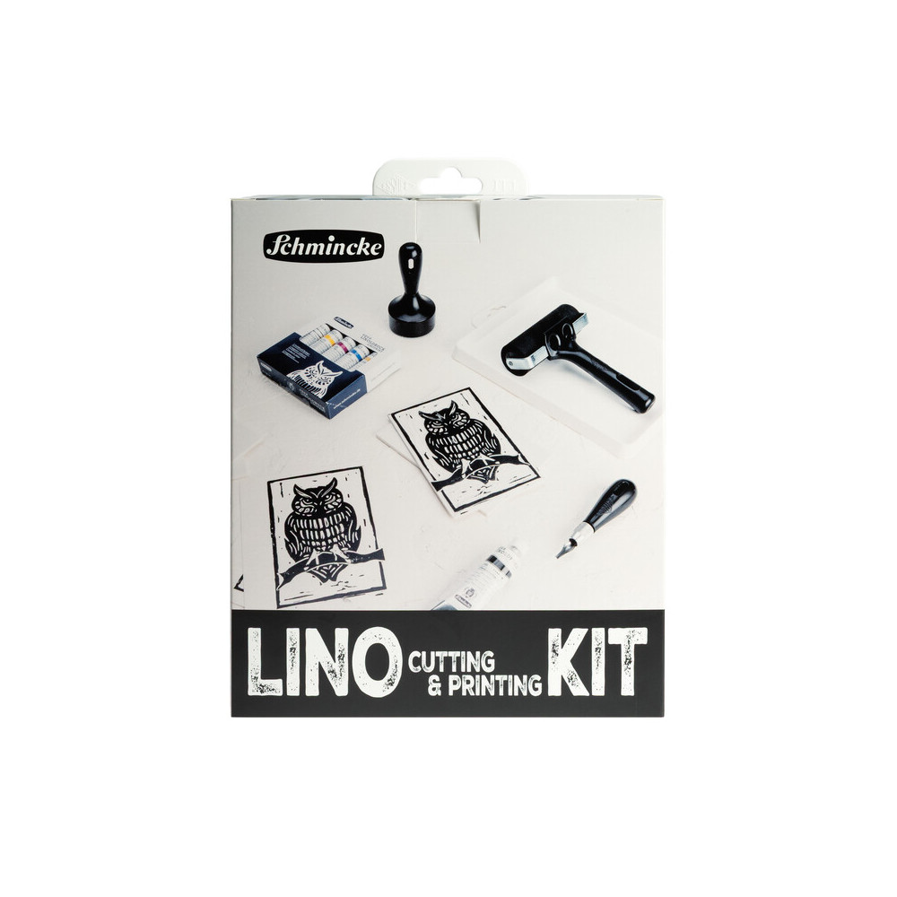 Zestaw do linorytu Cutting and Printing Aqua Linoprint - Schmincke