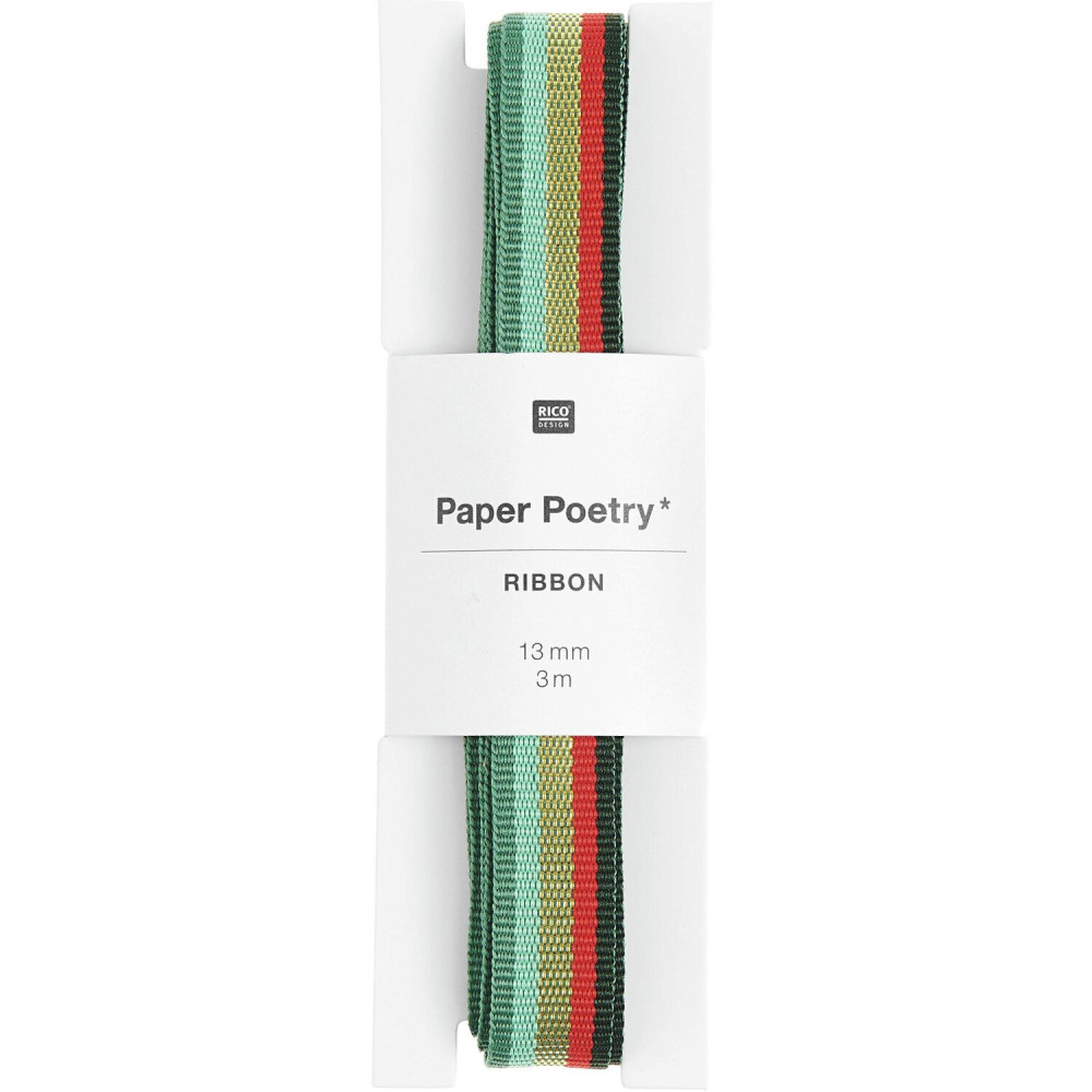 Wstążka taftowa - Paper Poetry - 13 mm x 3 m