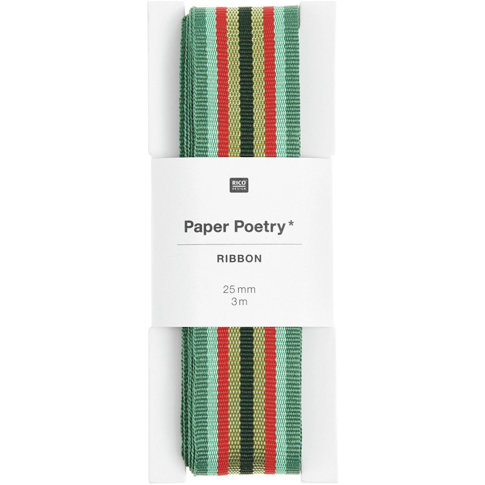 Wstążka taftowa - Paper Poetry - 25 mm x 3 m