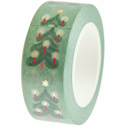 Washi tape Christmas Tree - Paper Poetry - green 15 mm x 10 m