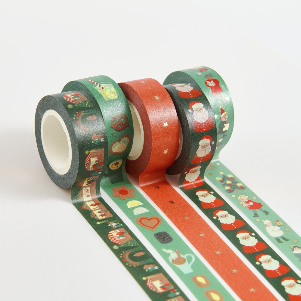Set of washi tape Christmas Market - Paper Poetry - 4 pcs.