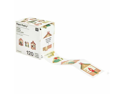 Christmas stickers Christmas Market - Paper Poetry - 120 pcs.